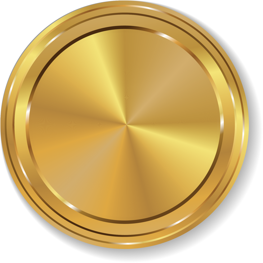 Golden Circle Gold - Gold Circle Png - (1500x1500) Png Clipart Download