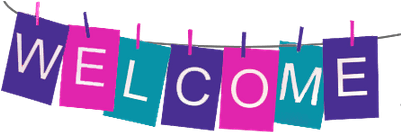 Welcome Banner Clipart - (400x400) Png Clipart Download