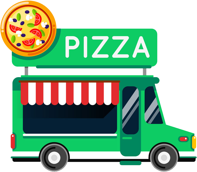 Fast Food Car Street Food Food Truck - Food Truck Illustration Png ...