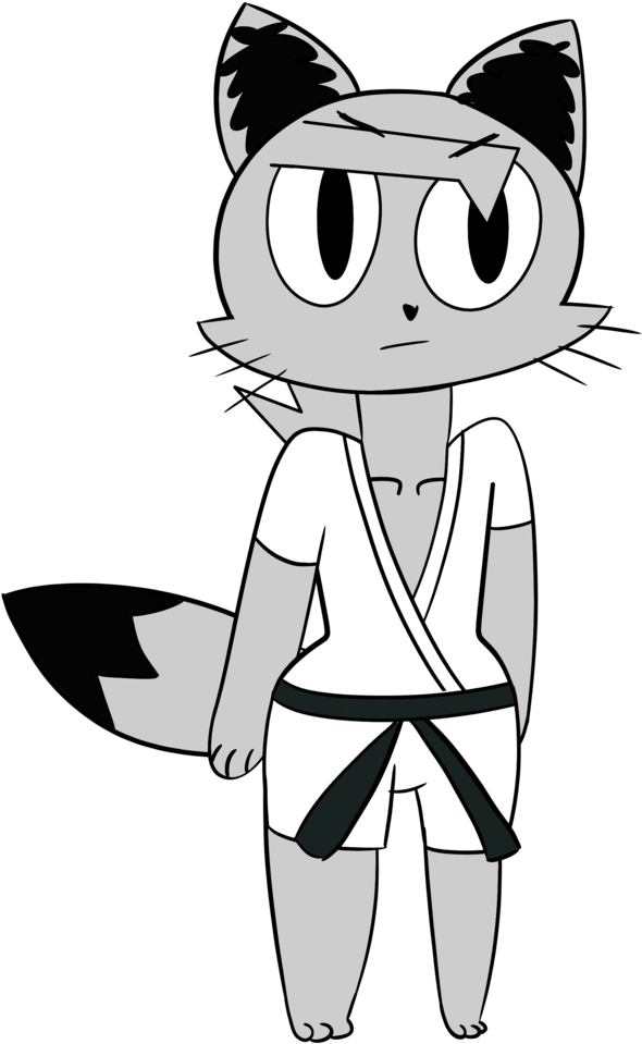Karate Fox By Danishtreats Karate Fox By Danishtreats - Cartoon (1024x1161)