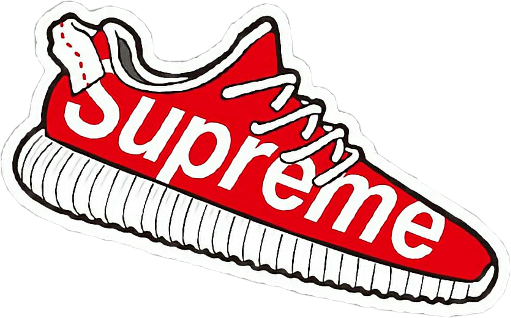 Supreme 2025 shoe drawing