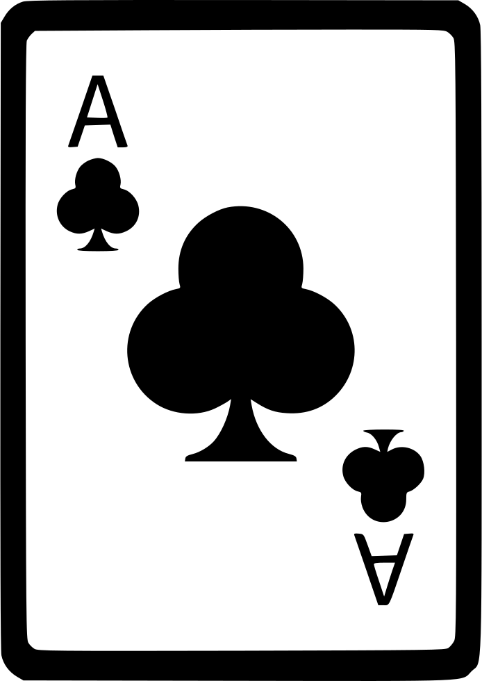 Ace Of Clubs Cards Poker Comments - Draw An Ace Of Spades - (694x980 ...