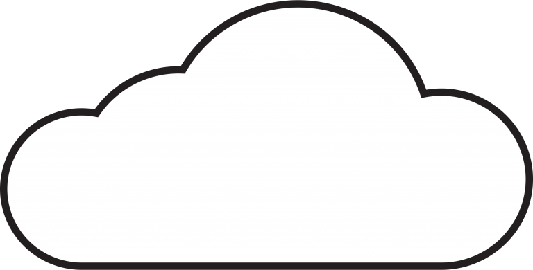 White Cloud Transparent Background - (768x390) Png Clipart Download