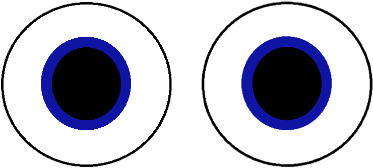 Download - Moving Eyes Animated Gif - (768x673) Png Clipart Download