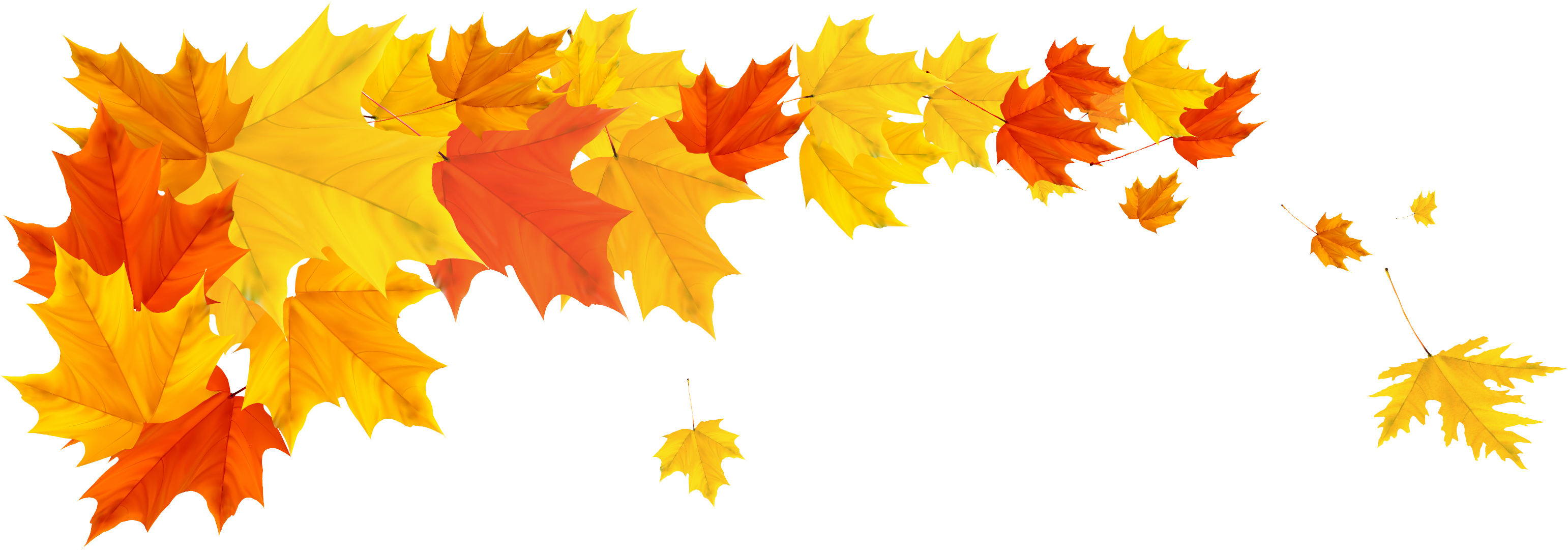 Autumn Desktop Wallpaper Clip Art - Fall Png - (3245x1449) Png Clipart ...