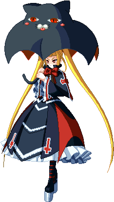 Picture - Rachel Alucard Sprite Gif - (417x510) Png Clipart Download