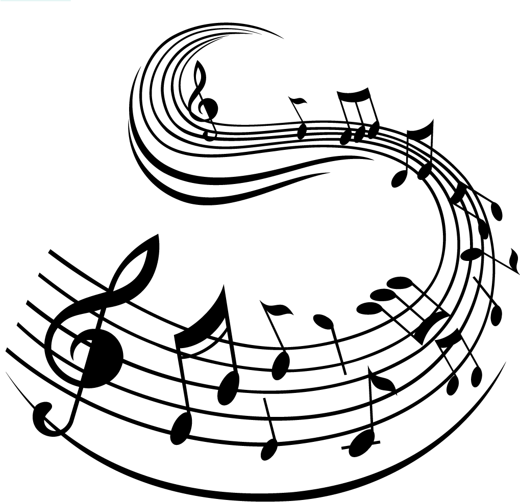 Free Music Notes Clip Art Transparent - Png Note De Musoque ...