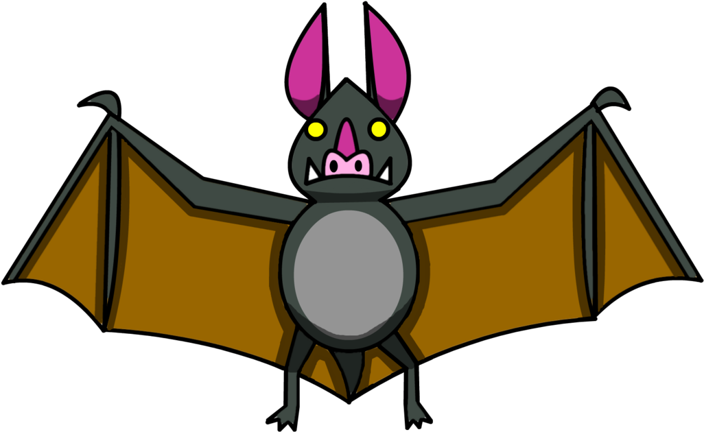 Echo bat. Bat cartoon. Bat PNG. Th01m-bat. Bat cartoon PNG.