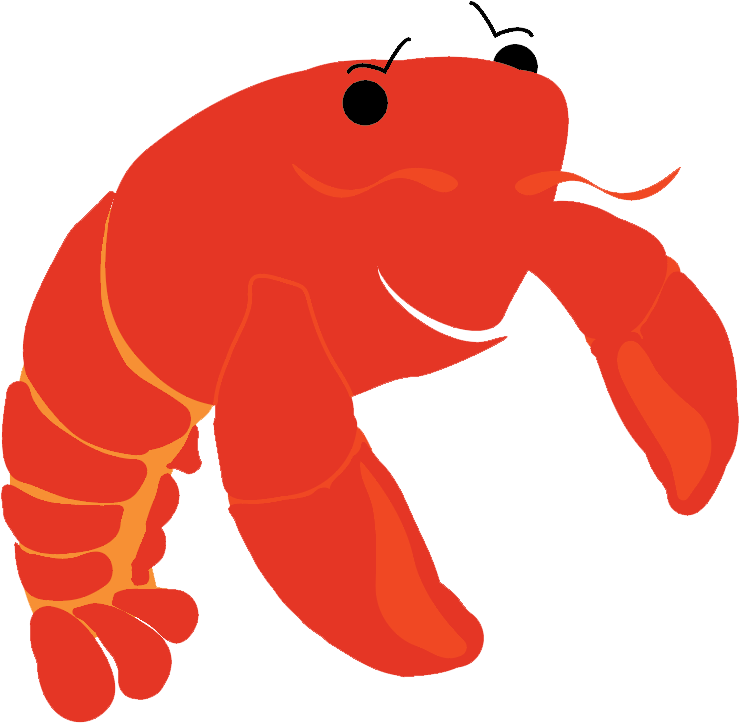 Lobster Clipart Larry - Larry The Lobster Transparent (808x762)