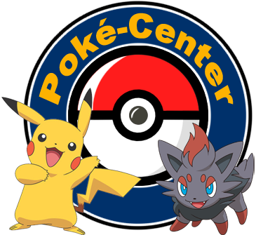 This Is The Logo For My Website, Poke-center - Roommates Rmk2536gm Pokemon Pikachu Peel And Stick (365x335)