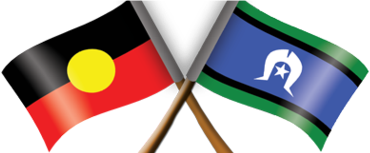 Aboriginal Clipart Transparent - Aboriginal And Torres Strait Islander Flag Icon Eps (752x301)