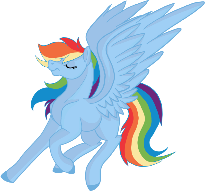 Rainbow Dash Strut By Cluttercluster - My Little Pony Rainbow Dash ...