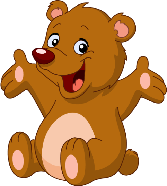 Cute Baby Bears Cute Bears Clipart Rh Cute Cartoon - Teddy Bear Cartoon ...