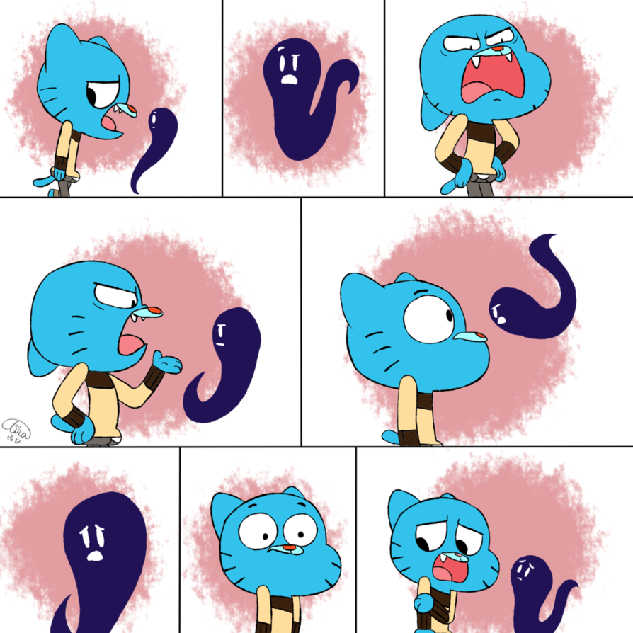 You&apos;re Not Fun By Lilie-pucisse - <b>Dark</b> <b>Gumball</b> Vs Darny - (894x894) Pn...