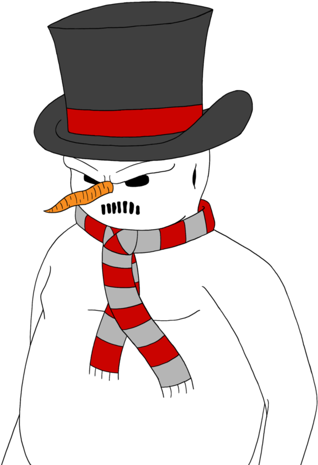 Snowman By Madmonkeydane - Snowman (870x918)