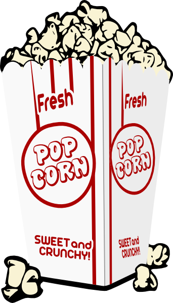 Free Popcorn Clipart Png - Useful Tool Prints Storyboard Journal: Storyboard Notebook (342x598)