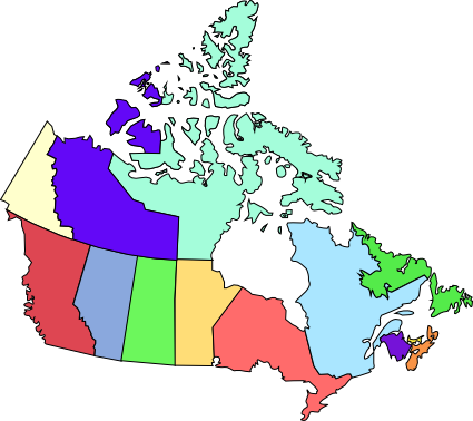 Canada Provinces - Number Of Provinces And Territories In Canada ...