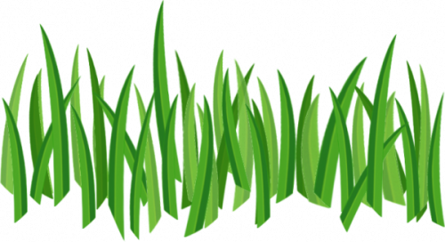 Green Grass - 2d Grass Png - (500x272) Png Clipart Download