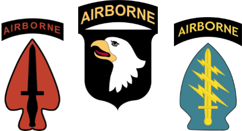 U.s. 101st Airborne Division - (480x260) Png Clipart Download