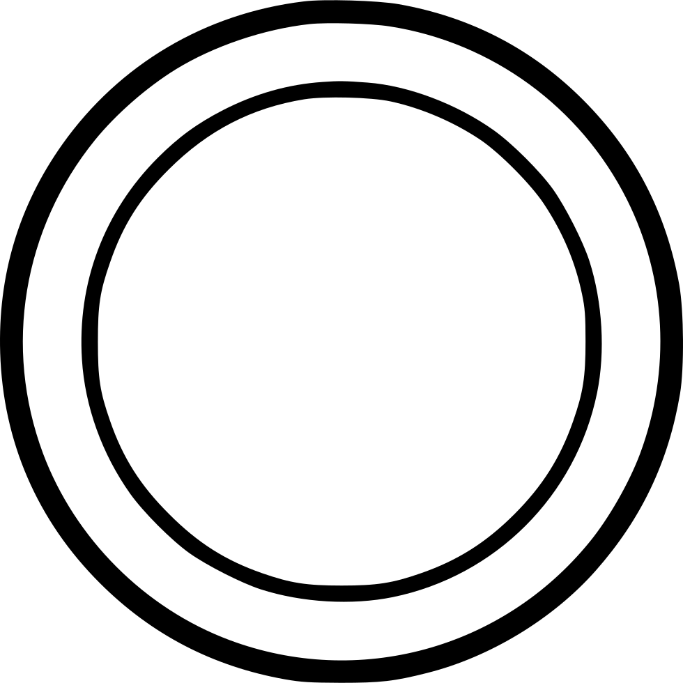 Plate Comments - Blank Double Circle Logo - Full Size PNG Clipart ...