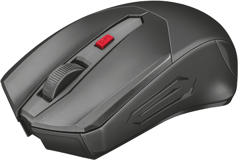 Ziva Wireless Gaming Mouse - Raton Inalambrico Gaming Trust Ziva - Velocidad Ajustable (1000x731)