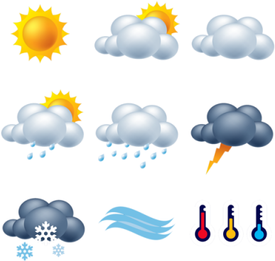 Wetter, Zeichen, Symbole Pictures Png Images - Weather Forecast Icon ...