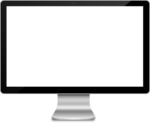 Computer Monitor Transparent Background - (482x396) Png Clipart Download