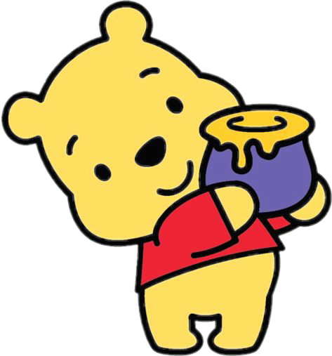 Winnie The Pooh Cute - (473x507) Png Clipart Download