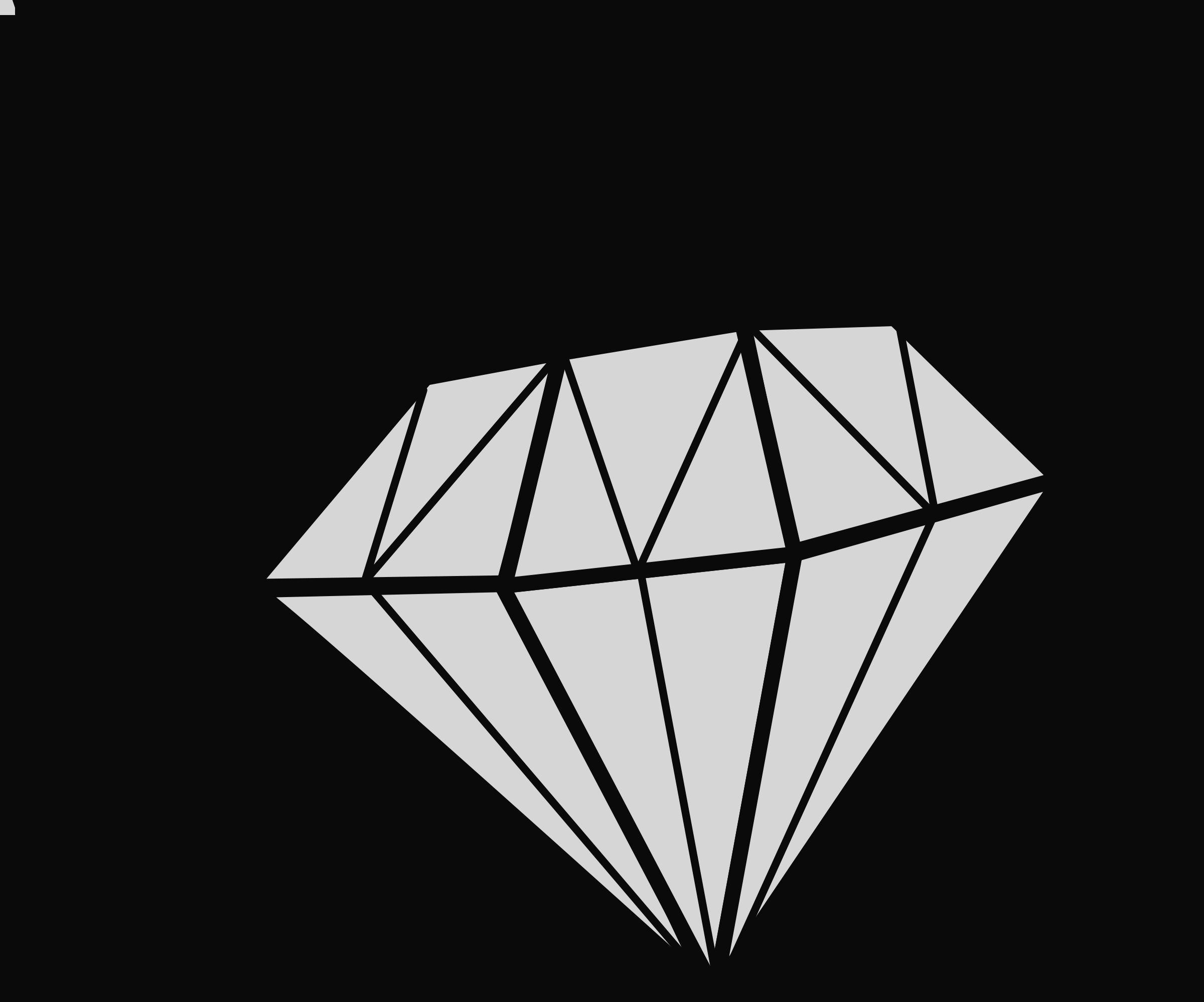 Diamond Drawing - (2400x1997) Png Clipart Download