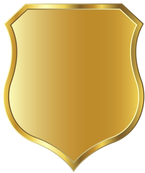 Shield Clip Art - Shield Png Gold - (503x600) Png Clipart Download