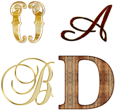 Alphabet - Alphabet - Art - Gold Letter B Png - Full Size PNG Clipart ...