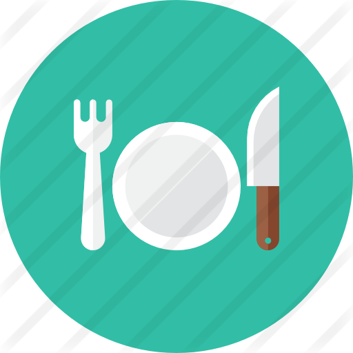 Restaurant - Script Circle Icon (512x512)