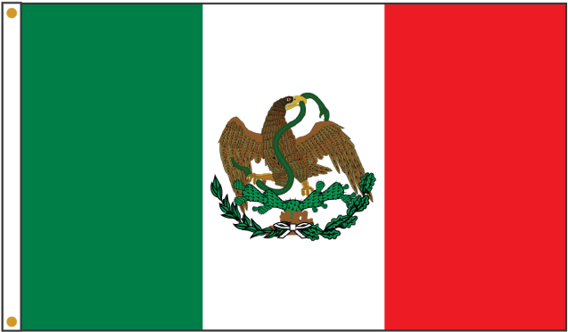 Mexican Flag - Mexico Flag - Full Size PNG Clipart Images Download