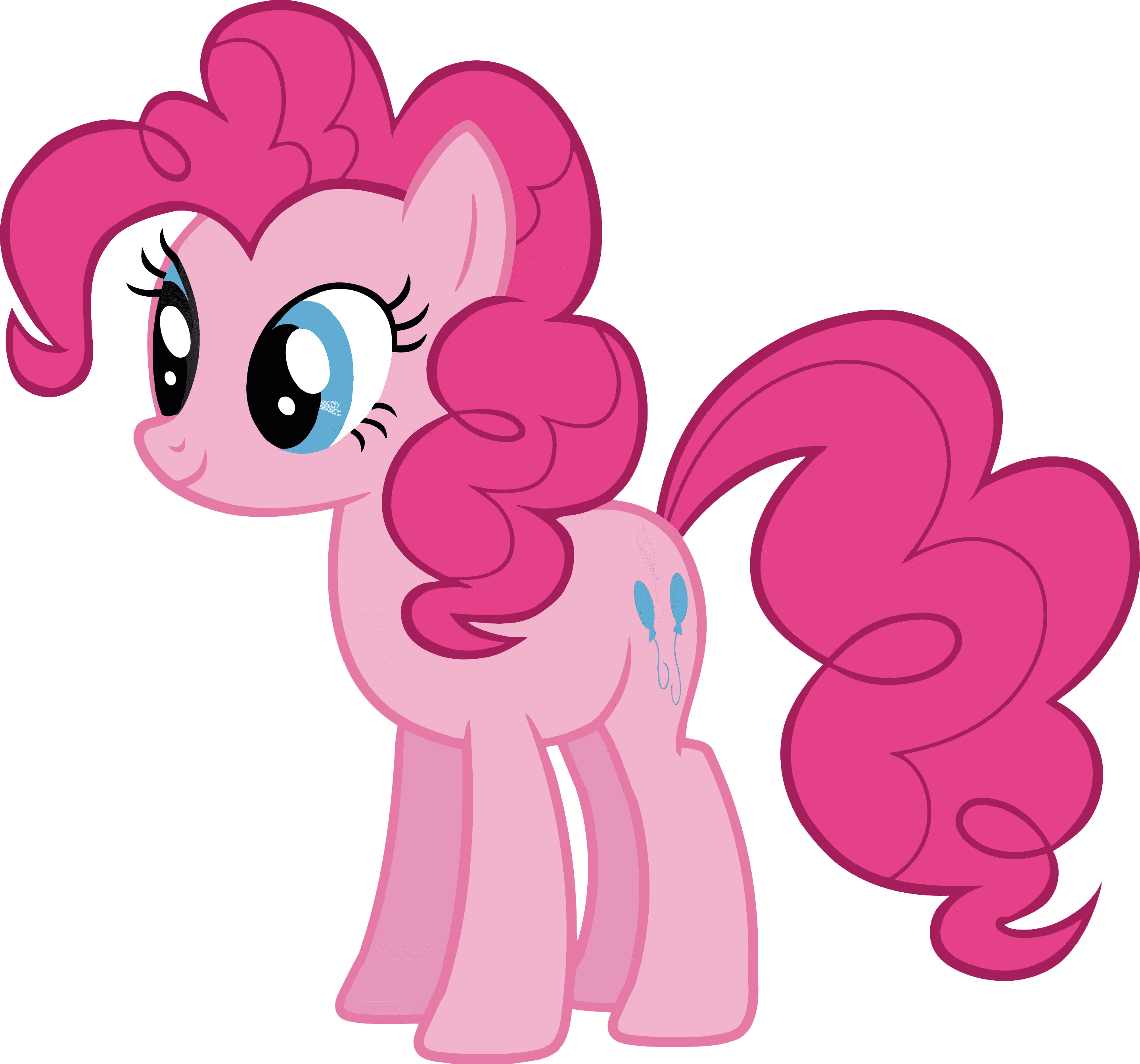 Coloring Pages Breathtaking My Little Pony Clipart - My Little Pony Pinkie Pie (2875x2683)
