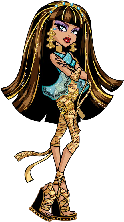 Monster High Artworks/png - Monster High Cleo De Nile Png - (453x800 ...