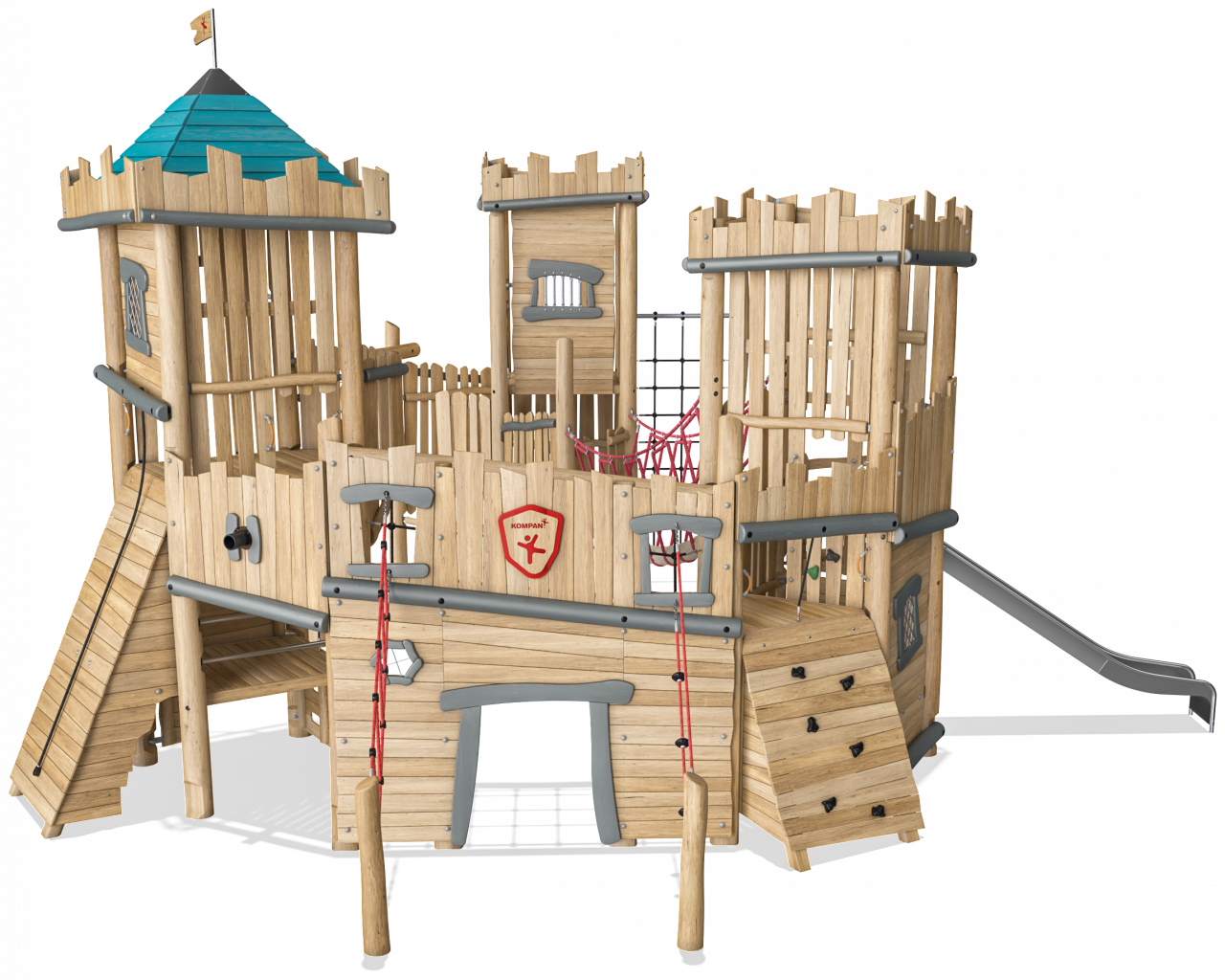 Baby castle. Игровой комплекс Kompan. Компан комплекс большой замок. Замок на детской площадке. Детские игровые деревянные замки для помещений.