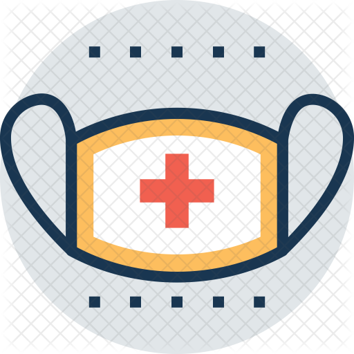 Mask Icon - Surgical Mask - Full Size Png Clipart Images Download