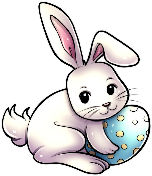 Easter Stickers - Cartoon - (618x618) Png Clipart Download