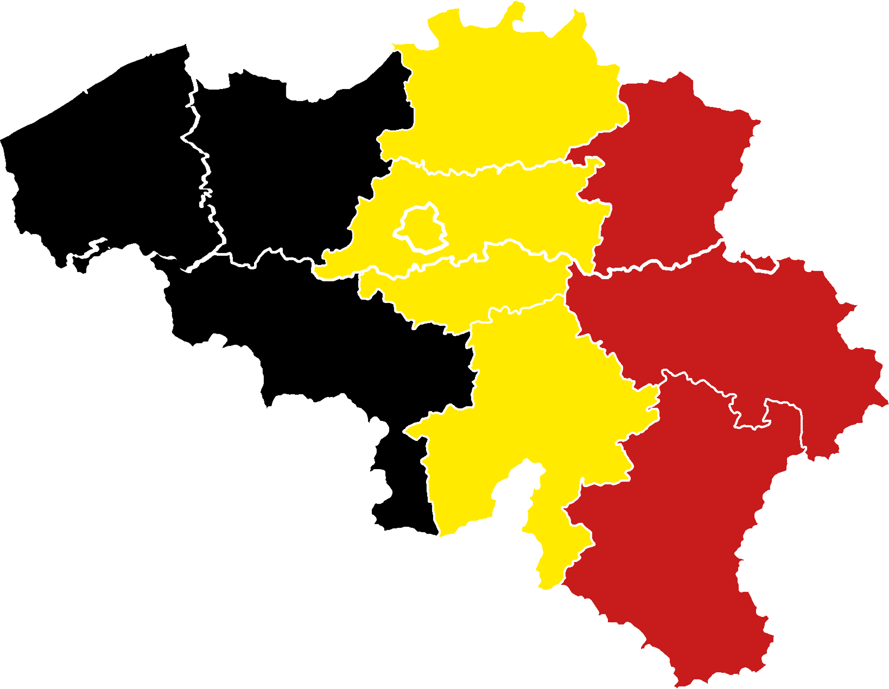 Belgium Map Png (2929x2269)