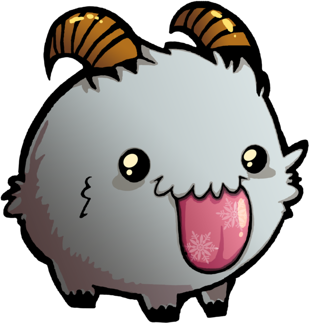 Cute Poro By Lacryna - Poro Lol Dibujo - (894x894) Png Clipart Download