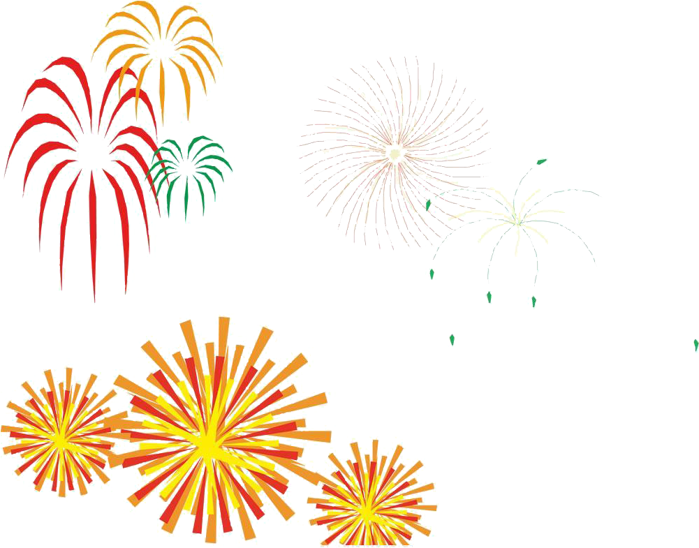 hickinbotham oval fireworks clipart