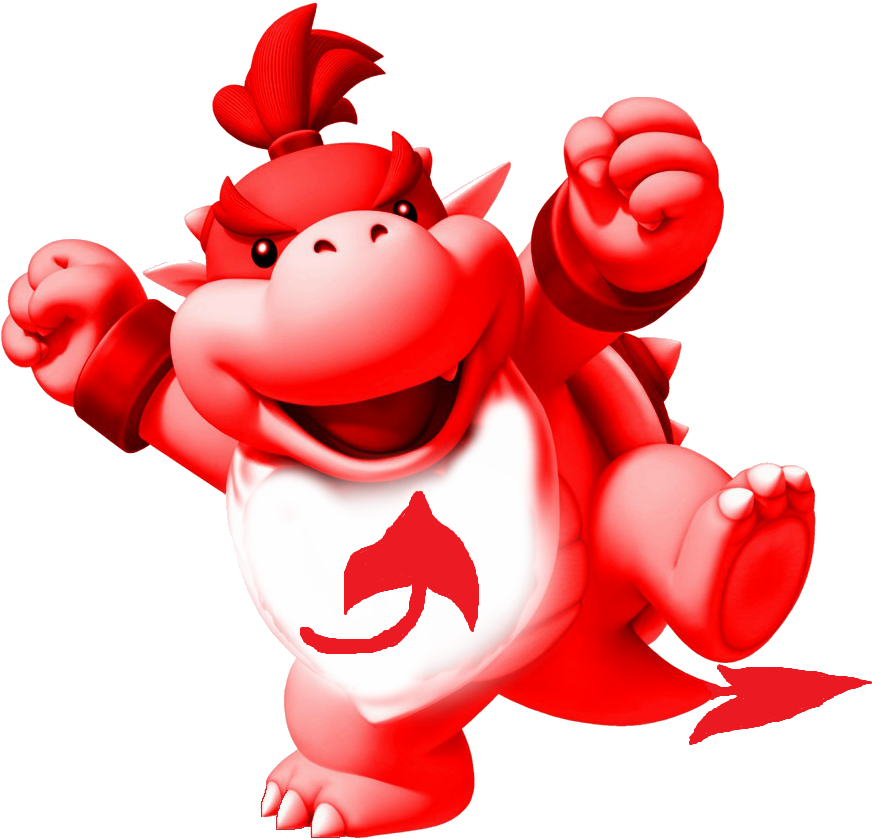 Devil Koopa Jr Super Mario Bros Evil Characters 1000x966 Png Clipart Download 