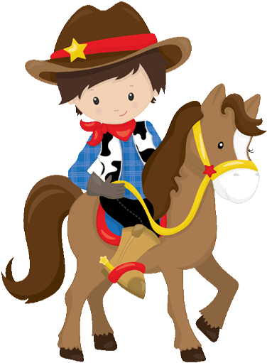 Cowboy - Invitacion De Vaqueros Para Imprimir - (600x512) Png Clipart ...