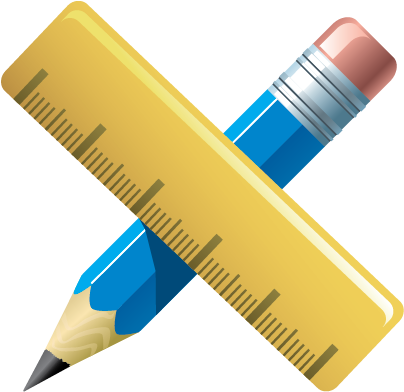 Clipart Info - Pencil And Scale Png - (512x512) Png Clipart Download