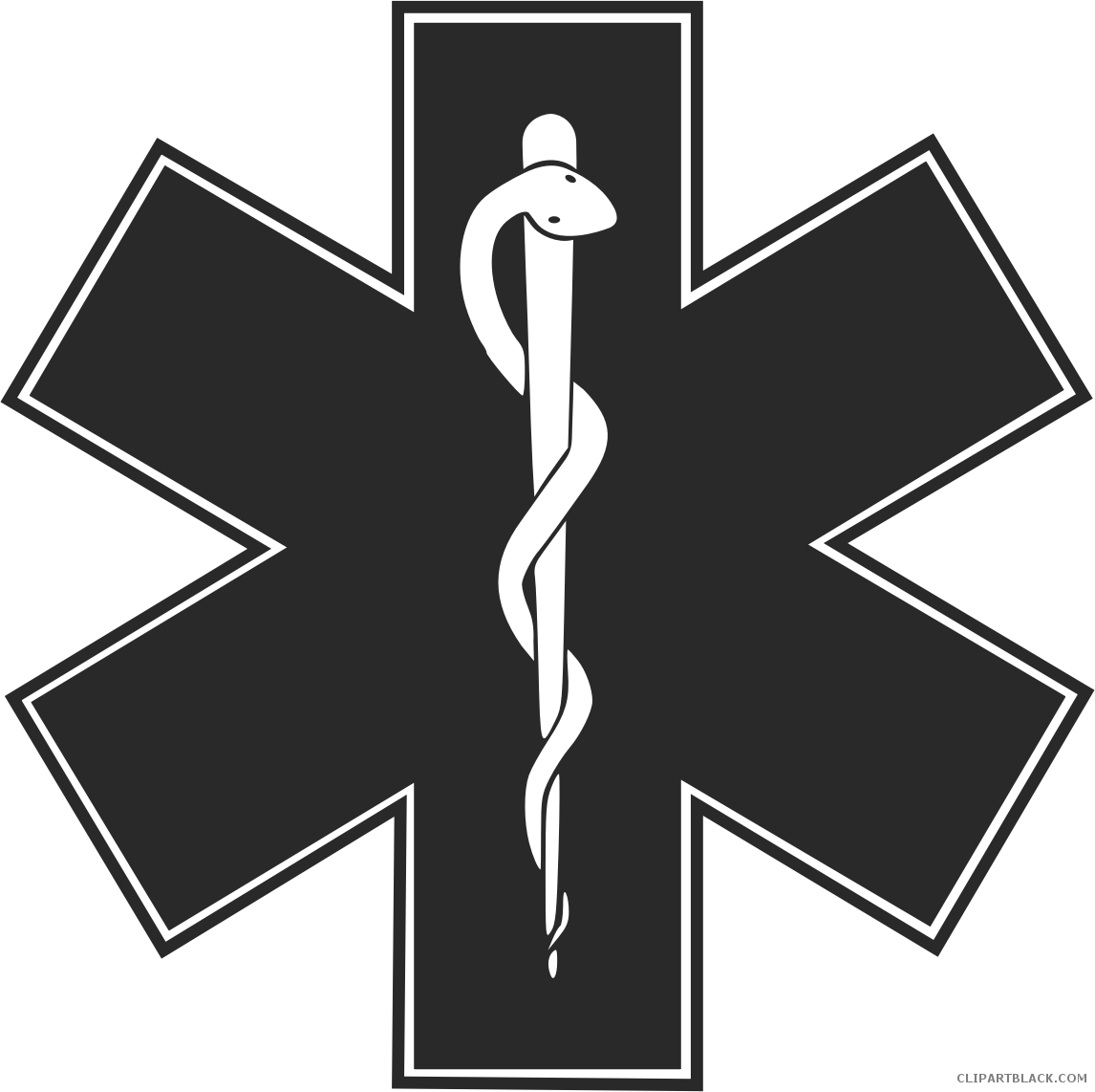 Ambulance Transportation Free Black White Clipart Images - Emergency ...