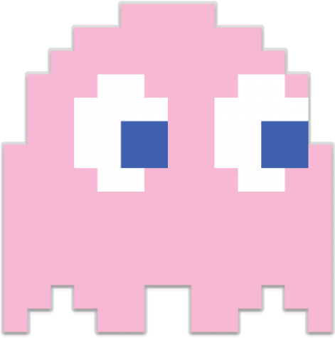 Free Clipart Of Jack - Pac Man Ghost Pink - Full Size PNG Clipart ...