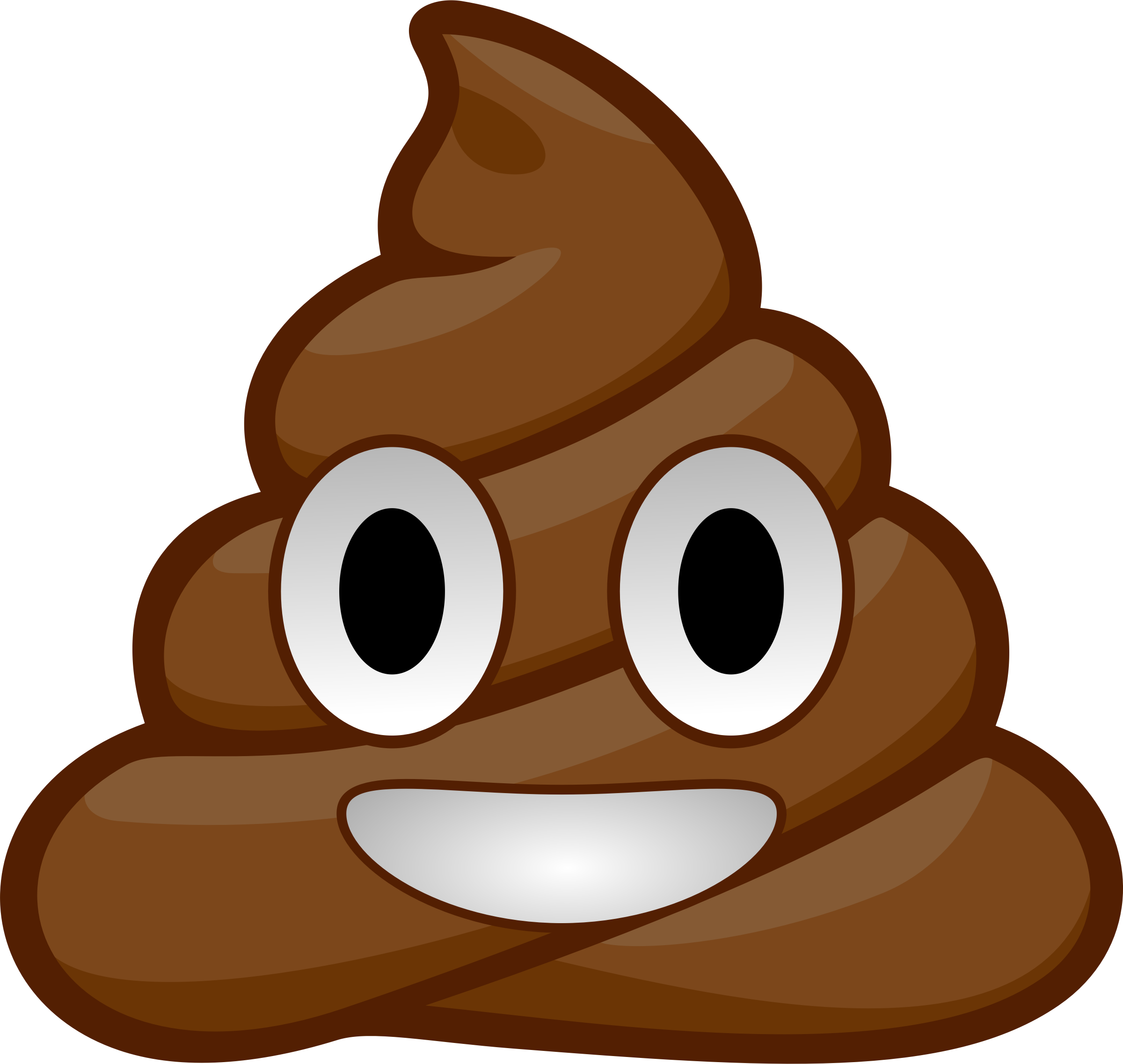 Big Image - Poop Emoji - (4000x4000) Png Clipart Download