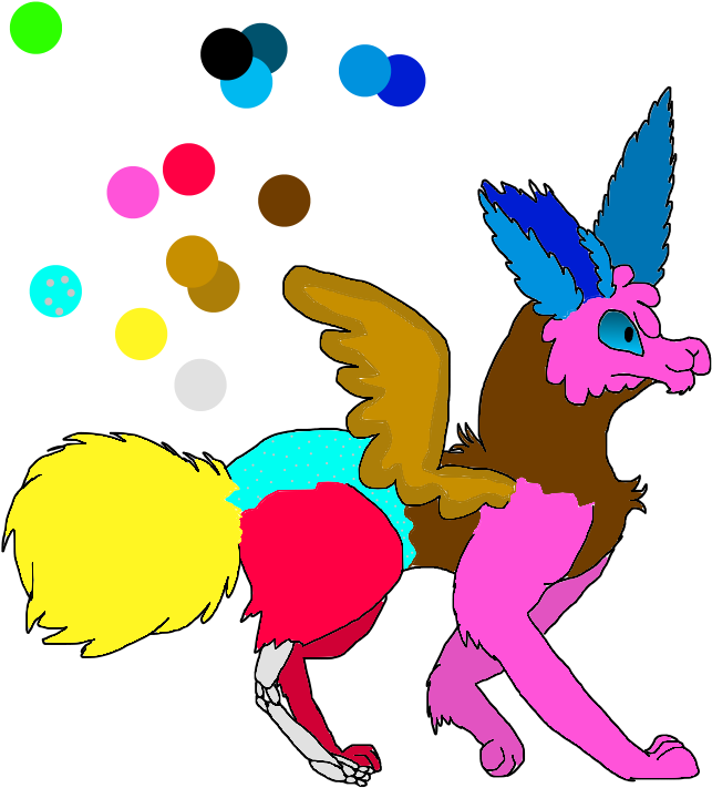 Peacock Ref By Swamplilymudwing - Cartoon (894x894)