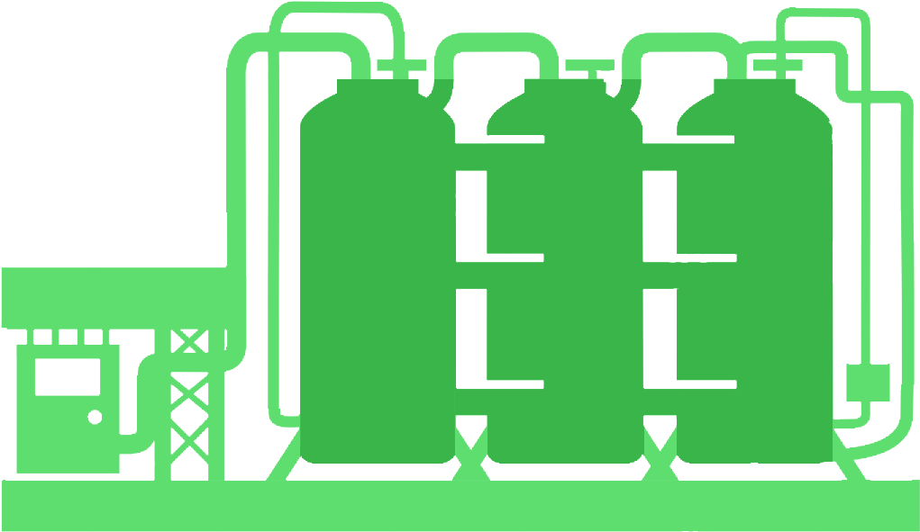 Chemical Plant - (1020x620) Png Clipart Download