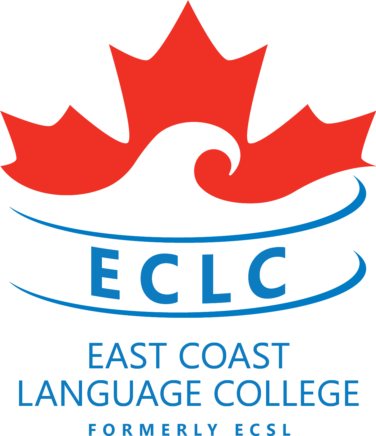 E language. ECLC. International language School logo PNG.